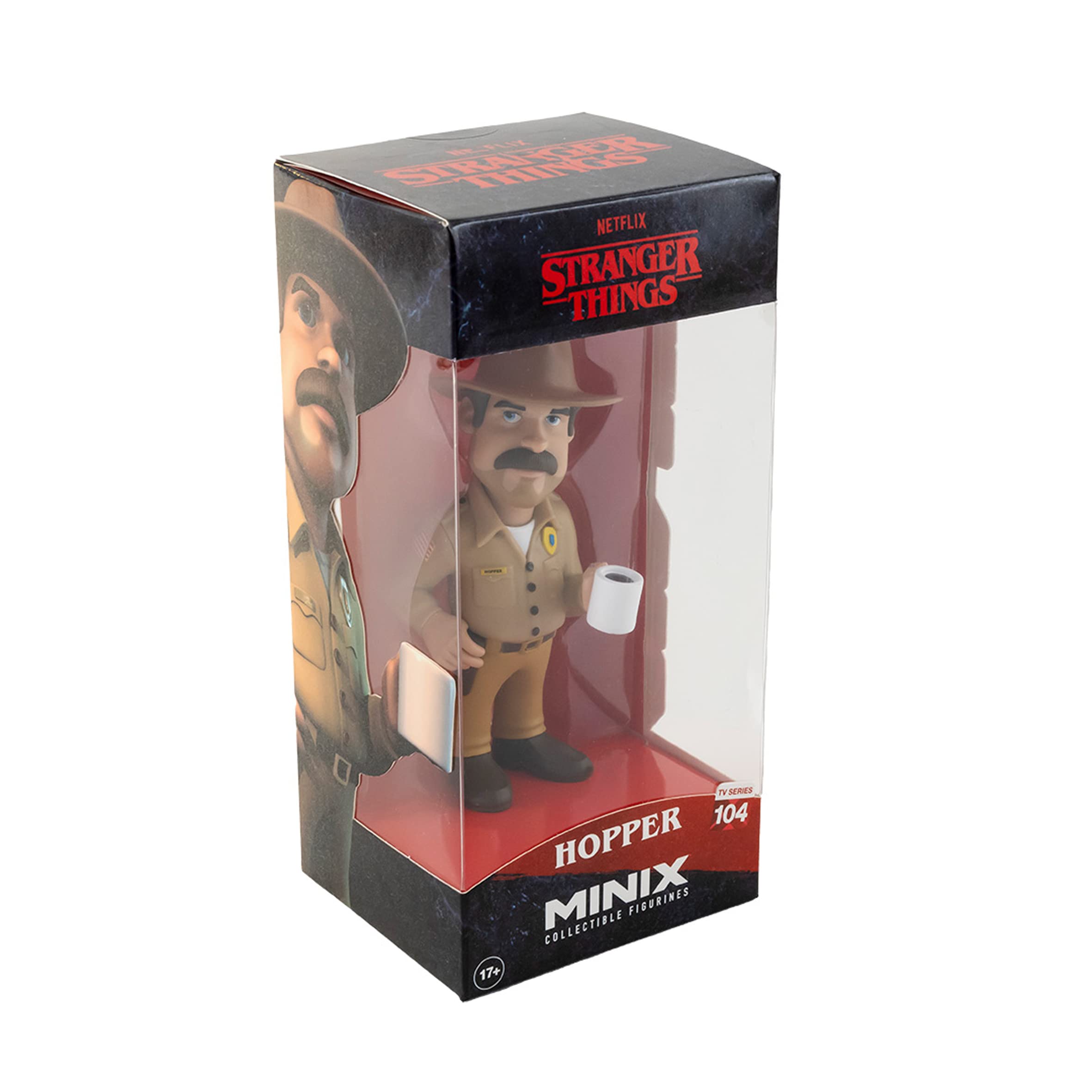 Amazon.com: Mego Stranger Things: Hopper MINIX Vinyl Figure : Toys